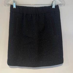 Black, sparkle skirt